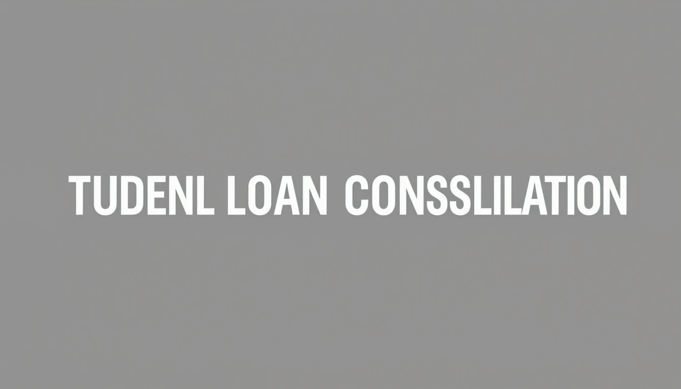 student loan consolidation [state]
